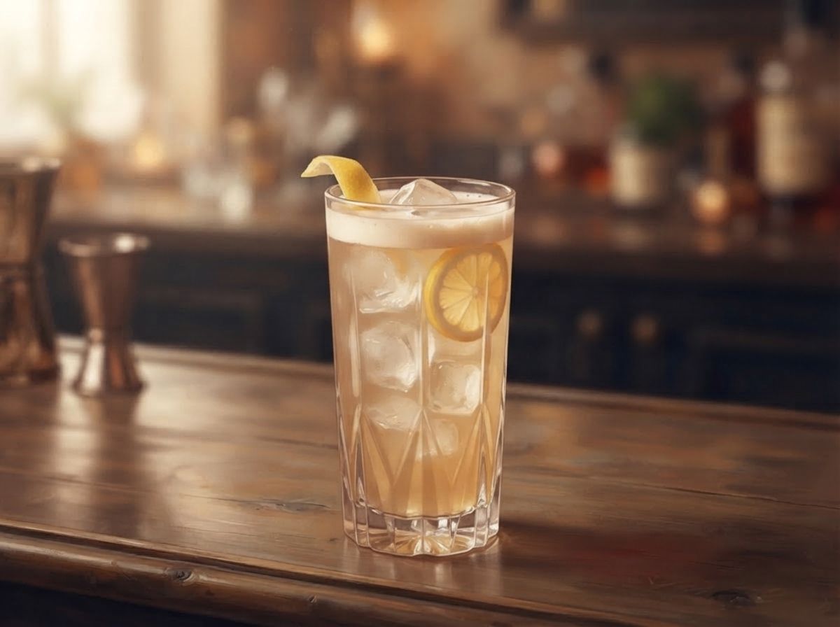 Almond Lemon Fizz