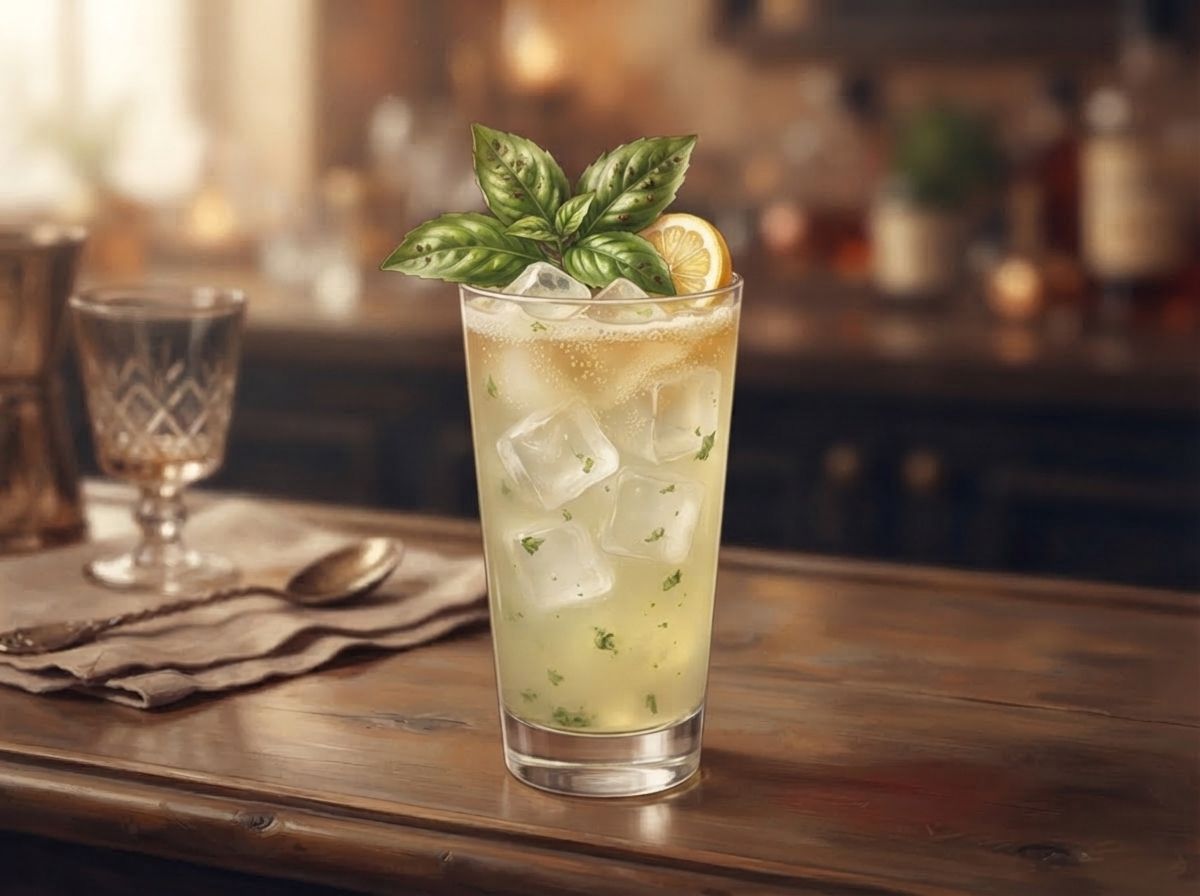 Basil Ginger Smash