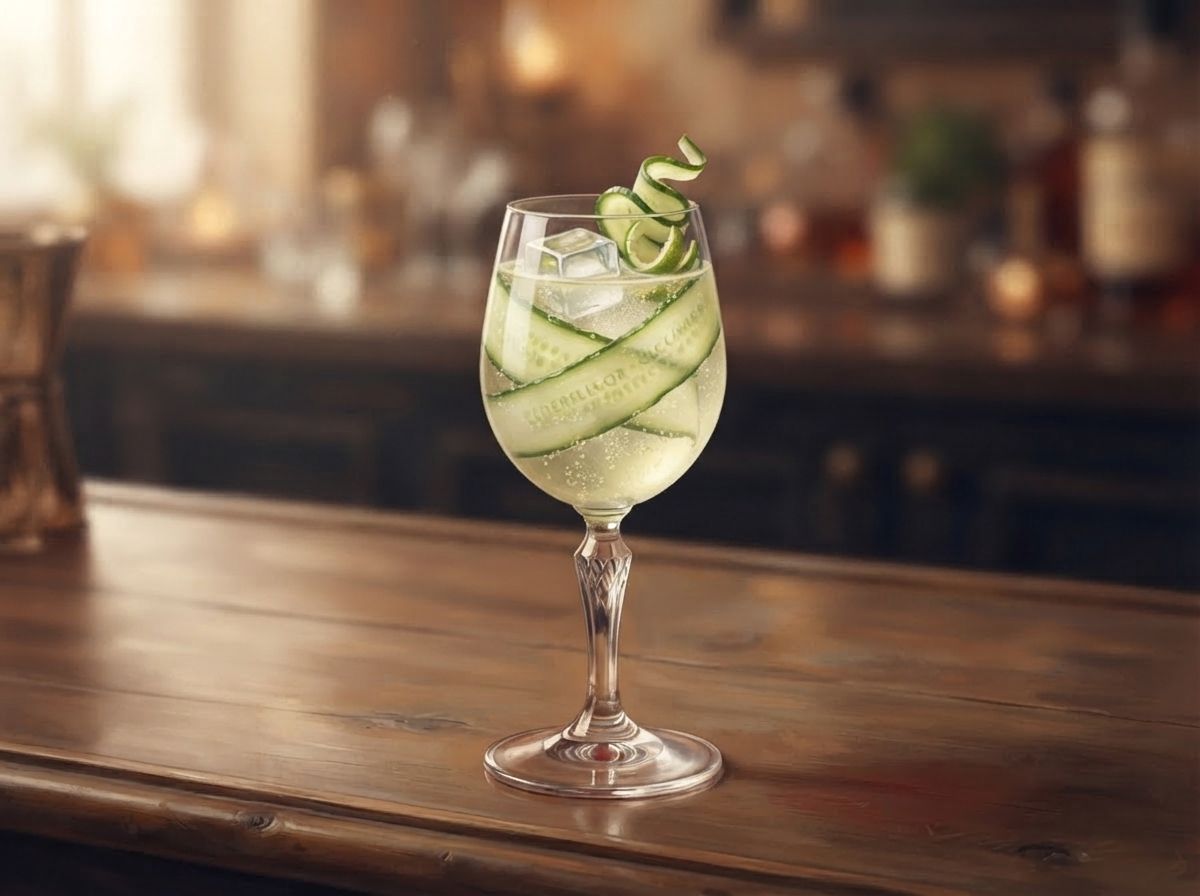 Elderflower Cucumber Spritz