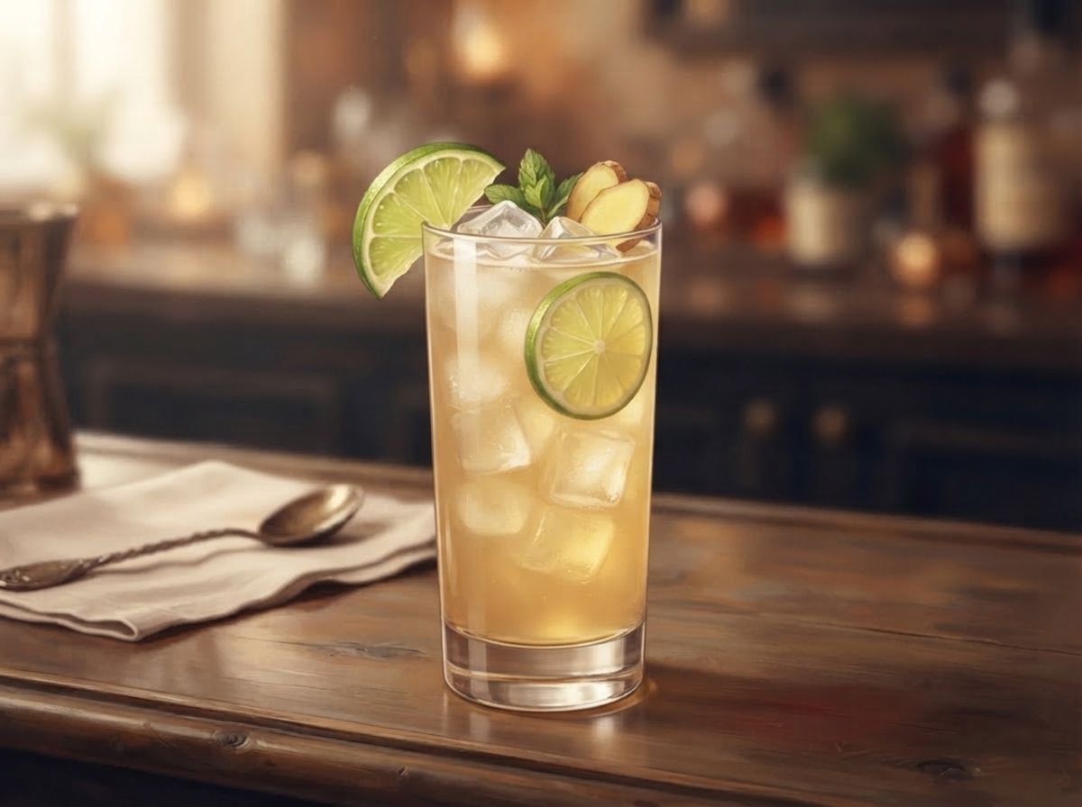 Ginger Lime Fizz