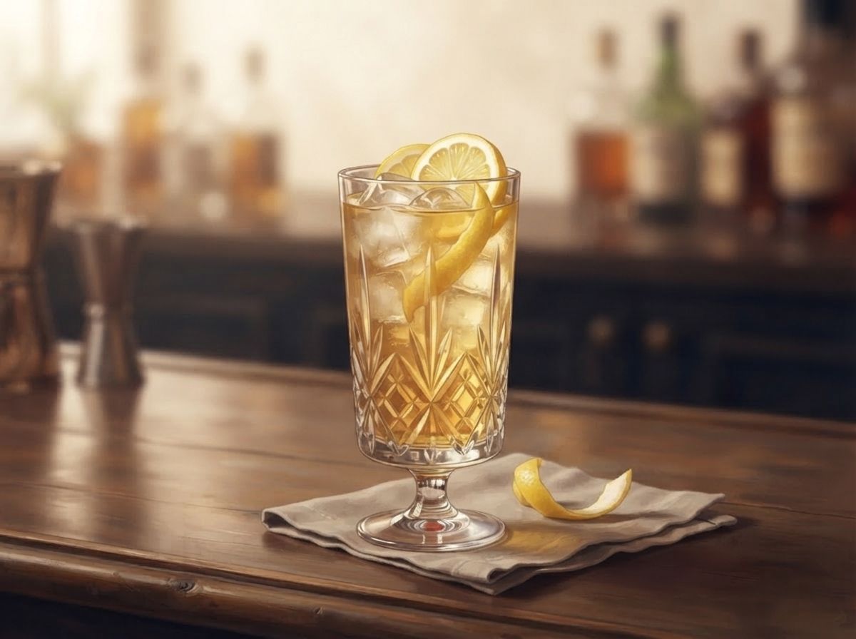 Green Tea Ginger Highball