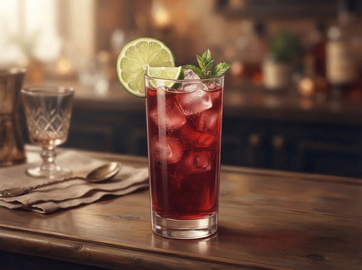 Hibiscus Ginger Fizz