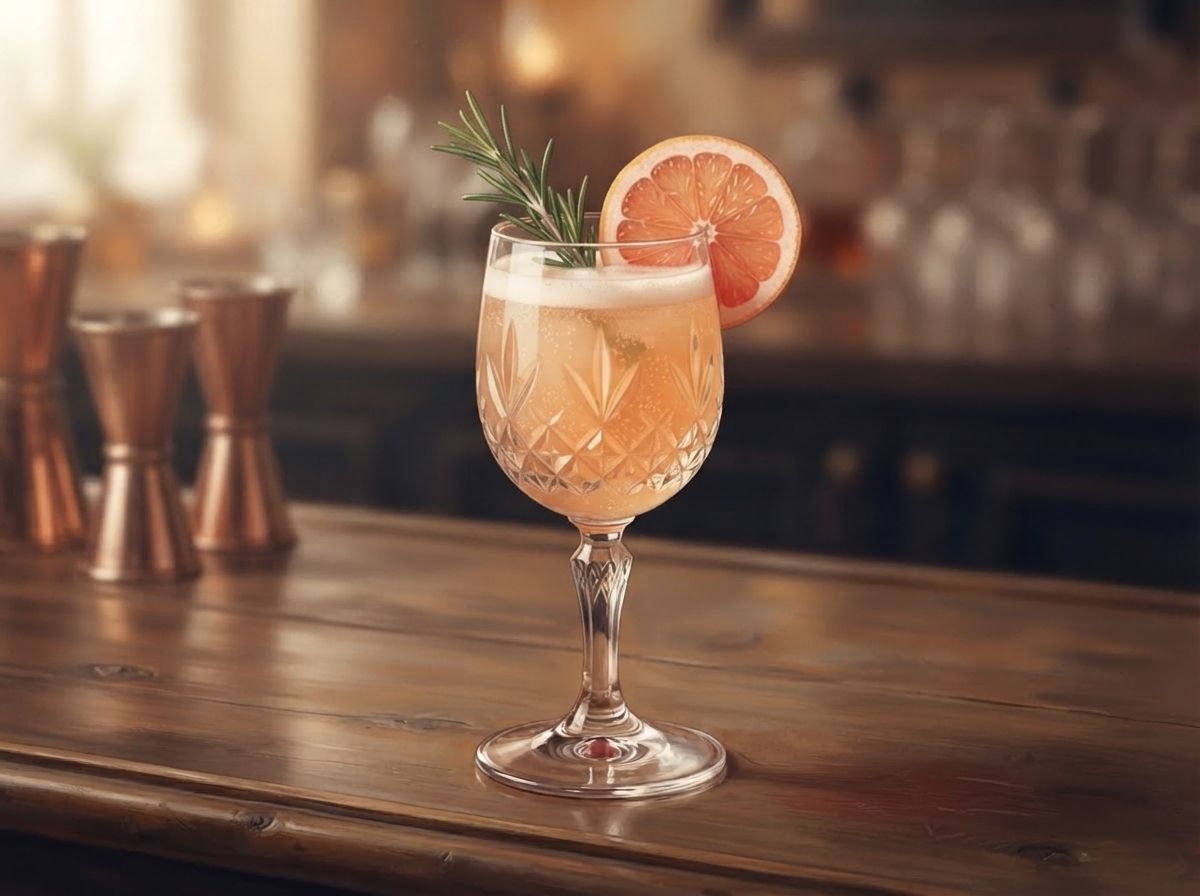 Kombucha Grapefruit Spritz