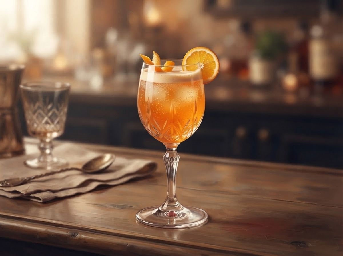 Orange Coffee Spritz