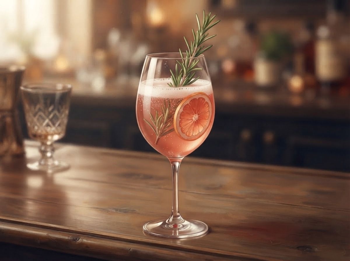 Rosemary Grapefruit Spritz