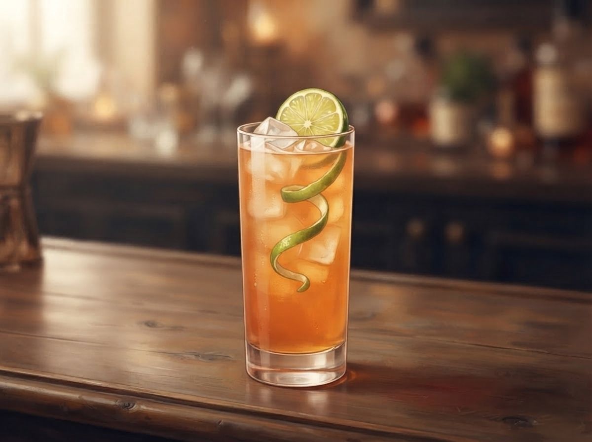 Spiced Rum and Ginger