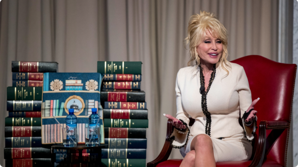 Dolly Parton book scheme – access to a free book scheme
